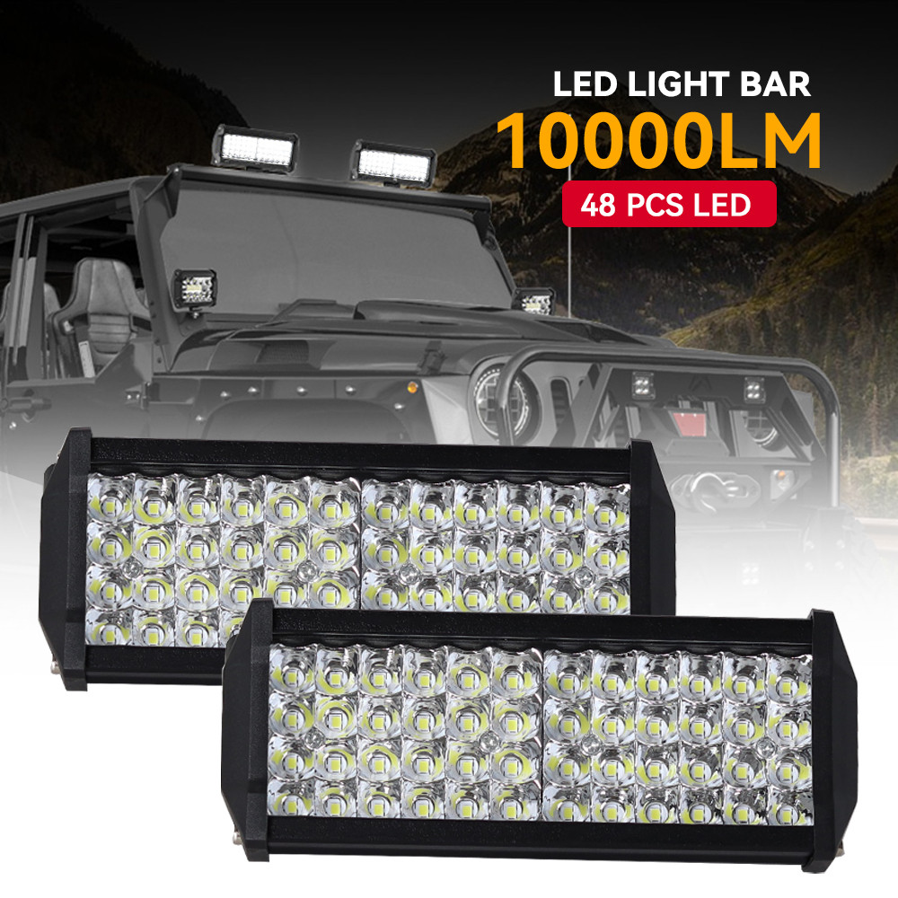 Offroad LED Work Light Bar Sport Lamp Driving Truck Car SUV Boat Tractor Accessory Powerful LED Hea 0