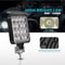 LED Work Light Bar Square Spotlight For Truck Jeep ATV SUV Tractor Motorcycle 0