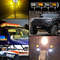 Amber LED Pods Lights, Yellow Driving Foglight Spot Beam for Truck, Motorcycle, ATV, UTV, SUV, Boat, Tractor