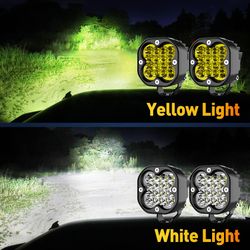 offroad led headlights, work light bar, fog lamp, spotlights for jeep, truck, atv, motorcycle