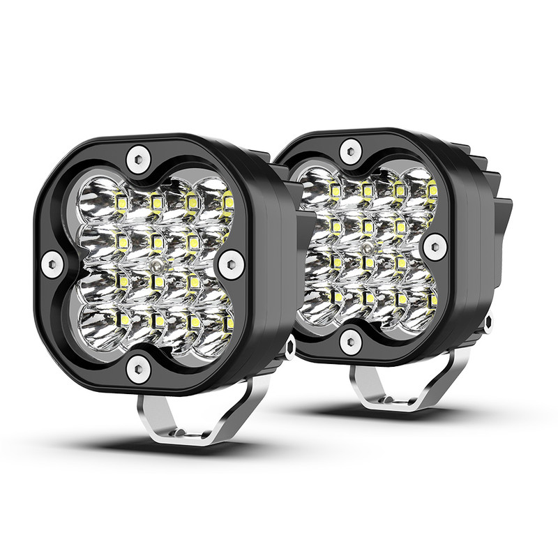 Offroad LED Headlights Work Light Bar Fog Lamp Spotlights For Jeep Truck ATV Motorcycle 5