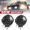 Offroad LED Work Light Bar Round LED Work Light White DRL Flood Spot Beam For Truck ATV SUV Tractor 0