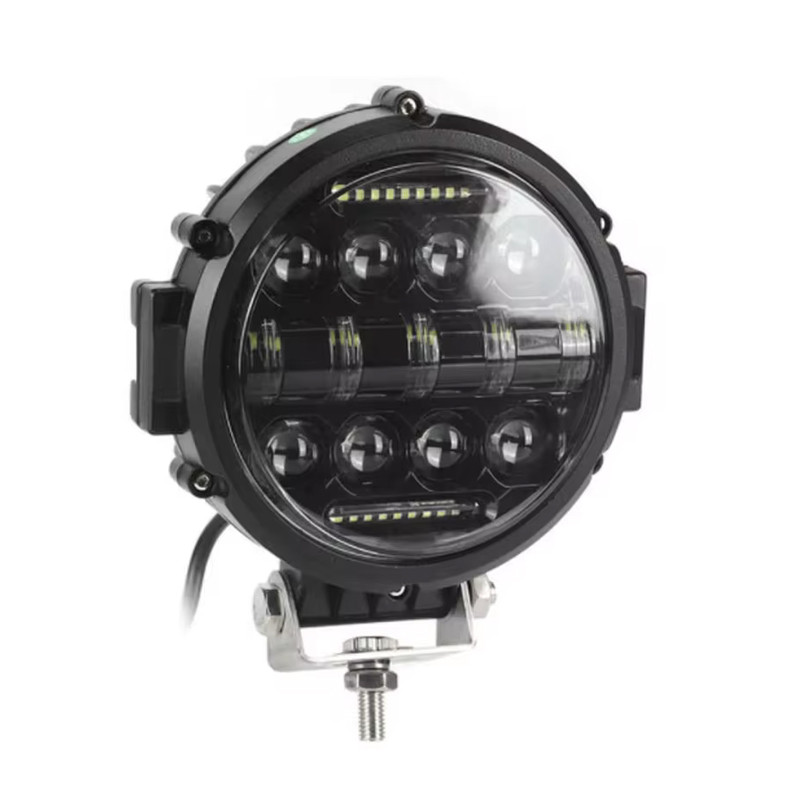 Offroad LED Work Light Bar Round LED Work Light White DRL Flood Spot Beam For Truck ATV SUV Tractor 6