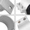 Bull Bar Bumper Roof Roll Cage Mount LED Work Light Bar Bracket Tube Clamp For Pickup Tractor Off R