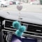 Auto Rearview Mirror Pendant Fashion Diamond Car Accessorie Bling Hairball Ornament Cute Car Decor 8
