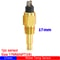 VDO Water Temperature Sensor Universal Water Temperature Gauge VDO Meter For Car Auto Truck Boat 6