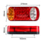 LED Truck Rear Brake Lamp, Taillight Stop Warning Indicator, Trailer Running Lights for Lorry and Van