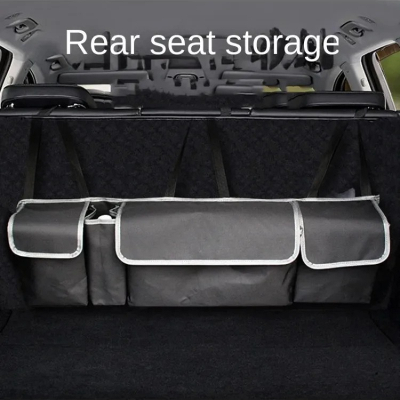 SUV Backseat Hanging Organizer Car Trunk Organizer Upgrade Storage Bags For SUV Truck MPV 1