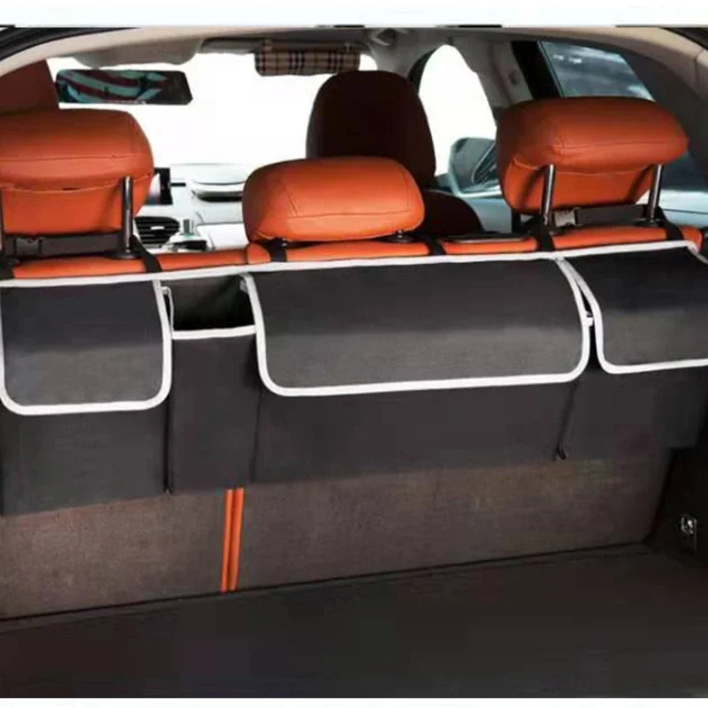SUV Backseat Hanging Organizer Car Trunk Organizer Upgrade Storage Bags For SUV Truck MPV 2