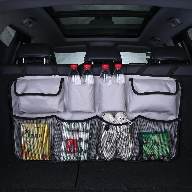 SUV Backseat Hanging Organizer Car Trunk Organizer Upgrade Storage Bags For SUV Truck MPV 7