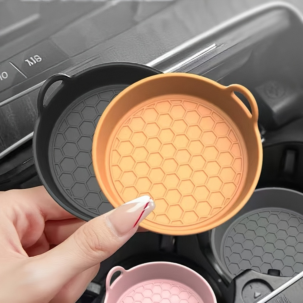 Silicone Car Cup Holder Coaster Universal Non Slip Cup Holder Insert Car Interior Silent Cup Pad Ca 1