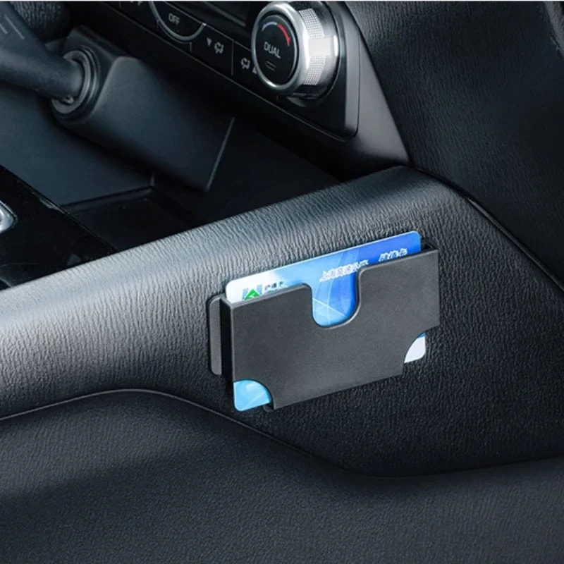 Car Interior Card Storage Box Universal Sun Visor Card Holder Multifunction Portable Organizer Vehi 0