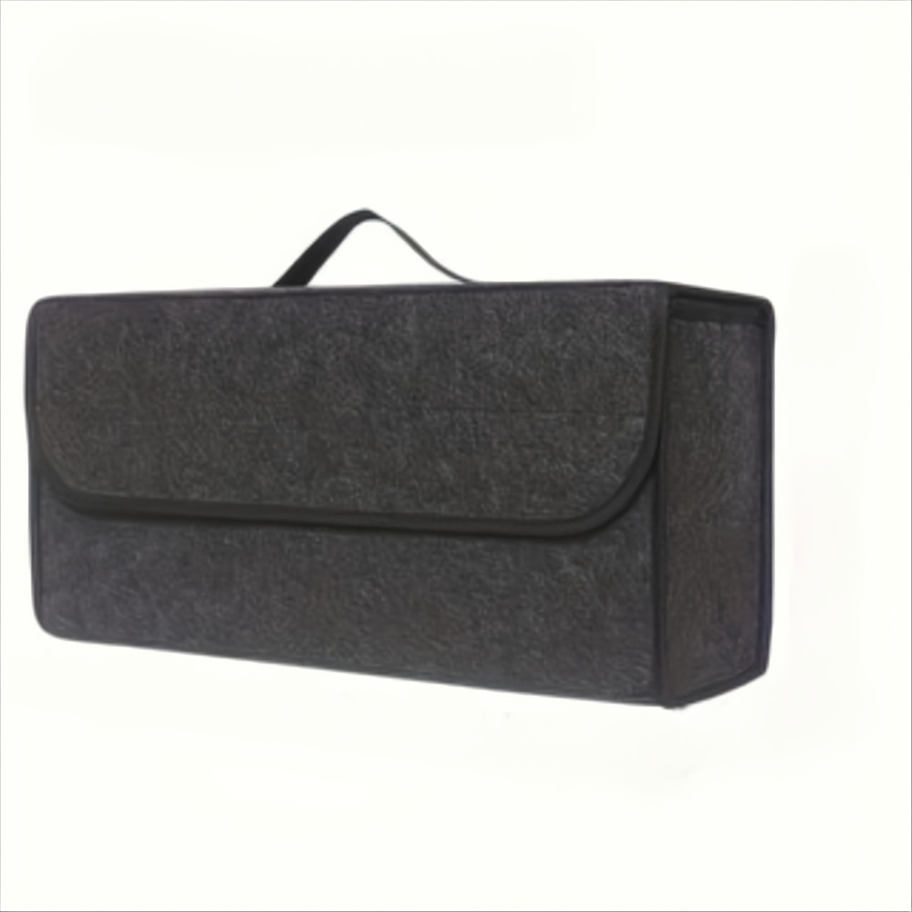 Soft Felt Car Trunk Organizer Large Storage Bag Auto Accessories Tool Case 4