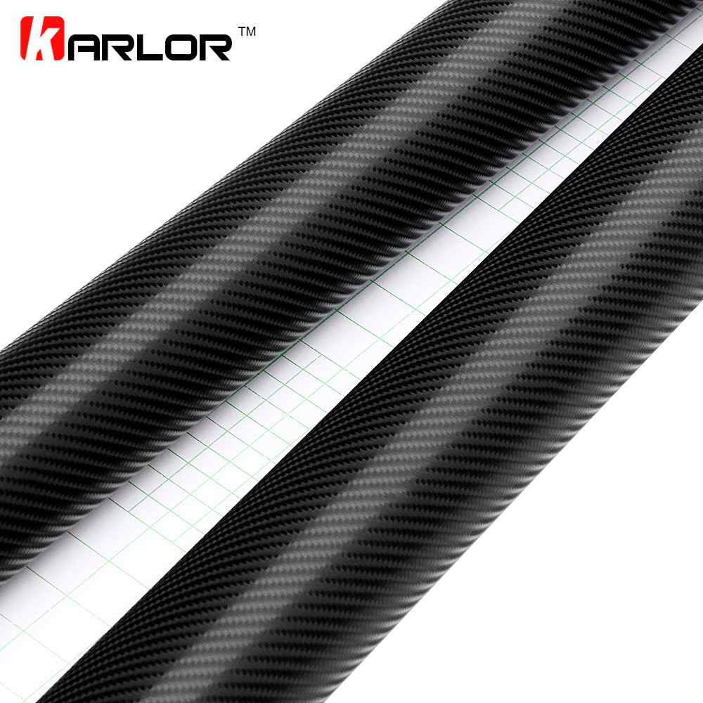 Car Styling 4D Carbon Fiber Vinyl Wrap Roll DIY Hood Roof Sticker Sheet Auto Decoration Film 1