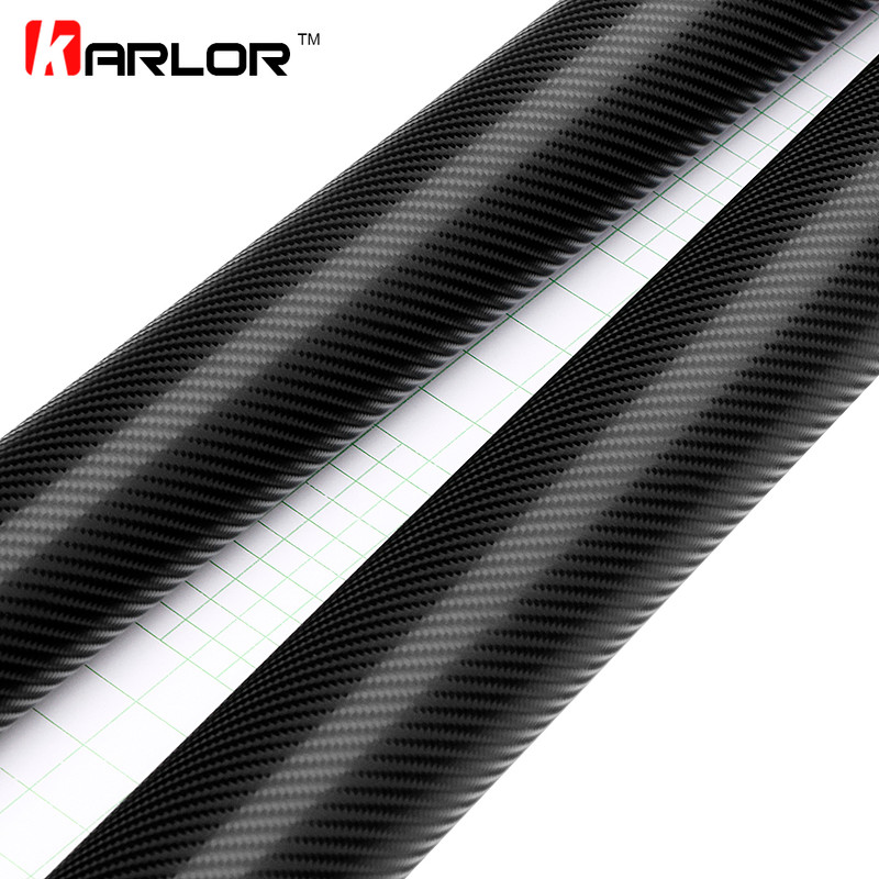 Car Styling 4D Carbon Fiber Vinyl Wrap Roll DIY Hood Roof Sticker Sheet Auto Decoration Film 1