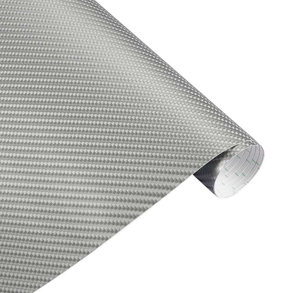 Car Styling 4D Carbon Fiber Vinyl Wrap Roll DIY Hood Roof Sticker Sheet Auto Decoration Film 4