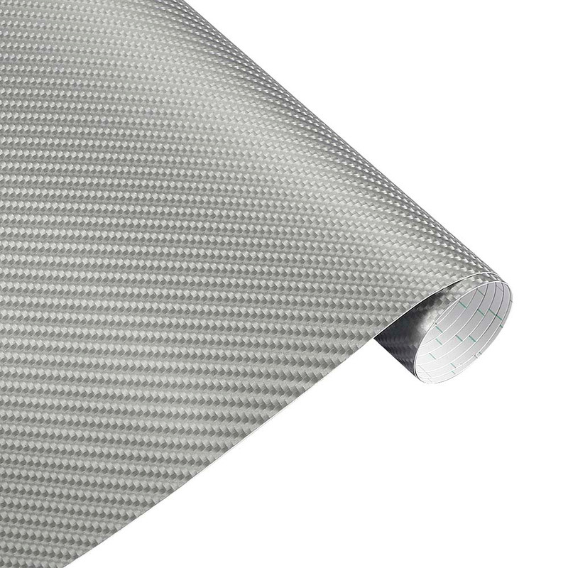 Car Styling 4D Carbon Fiber Vinyl Wrap Roll DIY Hood Roof Sticker Sheet Auto Decoration Film 4
