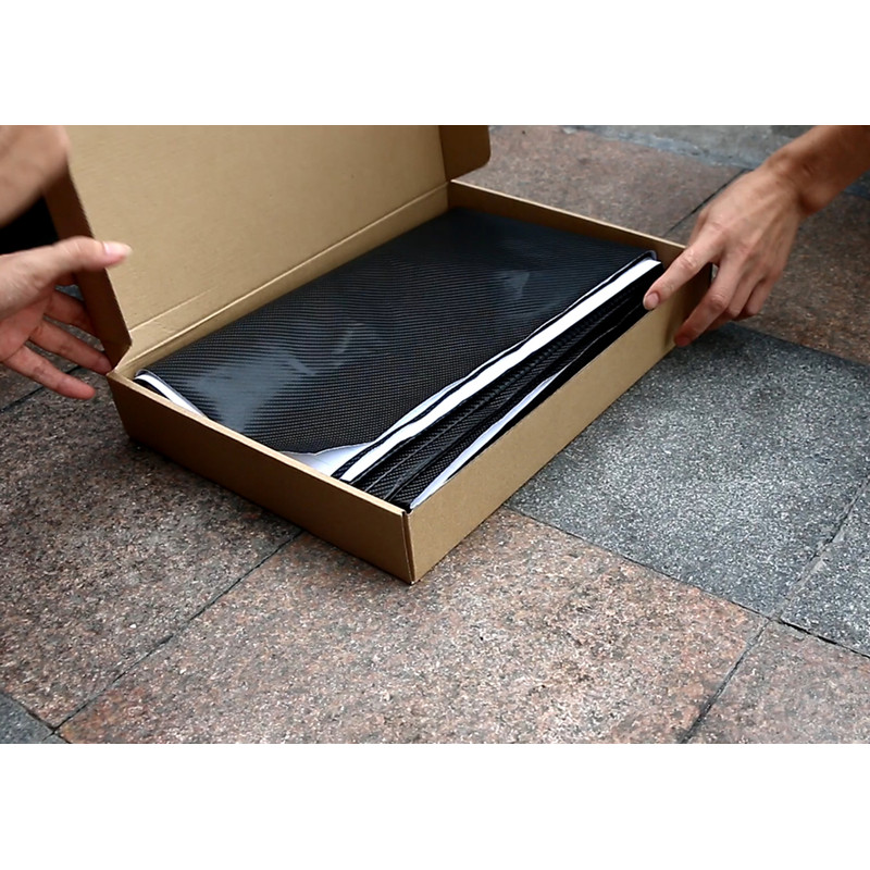 Car Styling 4D Carbon Fiber Vinyl Wrap Roll DIY Hood Roof Sticker Sheet Auto Decoration Film 3