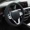 Universal Cowhide Suede Steering Wheel Cover Breathable 3738cm Car Wrap Premium Car Accessory 2