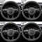 Universal Cowhide Suede Steering Wheel Cover Breathable 3738cm Car Wrap Premium Car Accessory 4