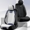 Four Seasons Ice Silk Car Seat Cushion, Breathable Durable Seat Cover, Universal Split Front Seat Comfort Pad