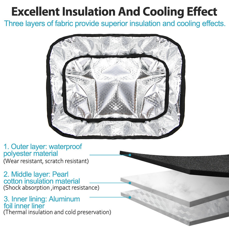 Bicycle Cargo Rack Bag Rear And Front EBike Basket Large Capacity Bike Basket For Travel And Daily 2