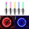 Neon Bicycle Spoke Light LED Bicycle Valve Light Night Riding Warning Bicycle Tire Valve Light Acce 0