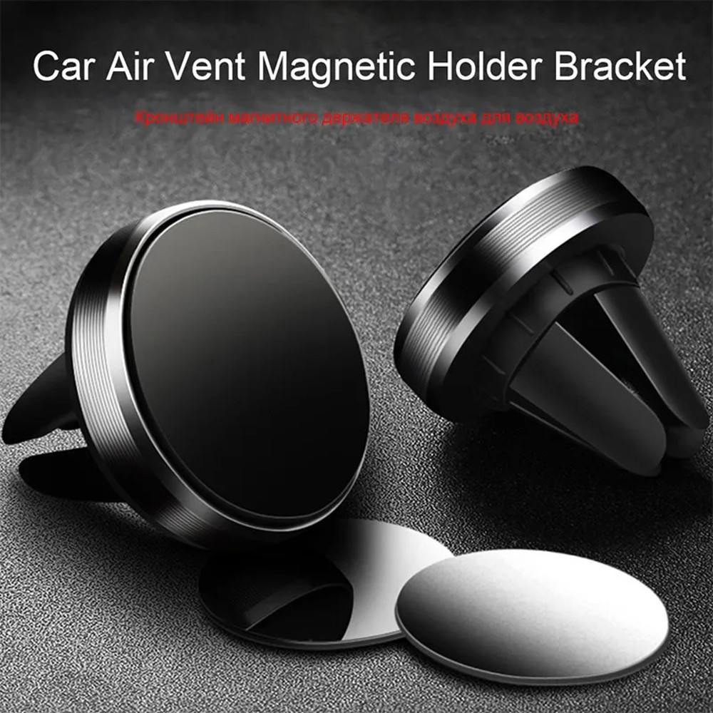 Universal Magnetic Car Phone Holder Air Vent Magnet Mount Mobile Phone Stand For Car 2