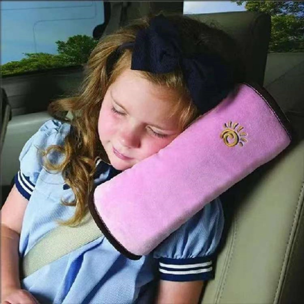 Universal Kids Shoulder Pad For Car Seat Belt Soft Chest Cushion Safety Pillow Pad 1