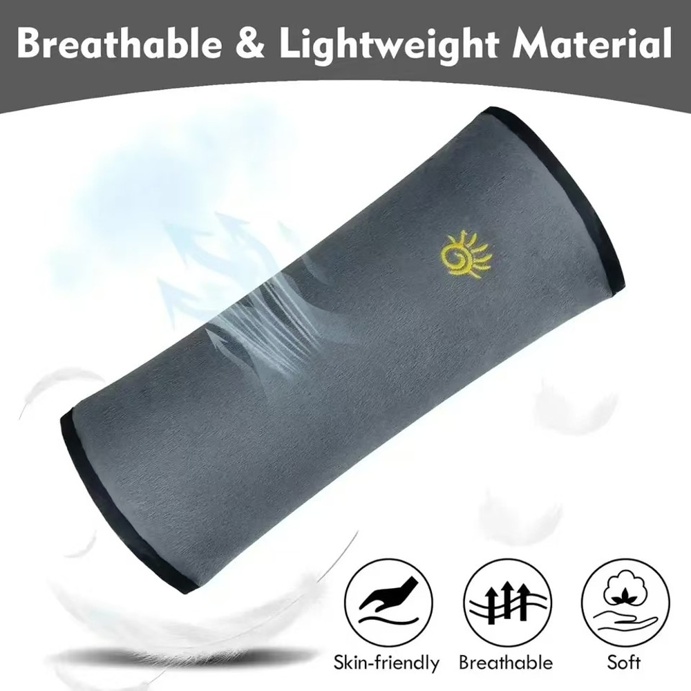 Universal Kids Shoulder Pad For Car Seat Belt Soft Chest Cushion Safety Pillow Pad 4