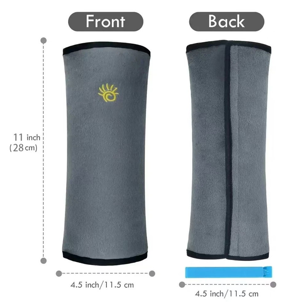 Universal Kids Shoulder Pad For Car Seat Belt Soft Chest Cushion Safety Pillow Pad 5