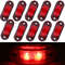 LED Trailer Tail Light External Warning Lights For Caravan Van Lorry Truck White Amber Red Side Cle 7