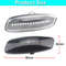 Sequential LED Side Marker Light Dynamic Turn Signal Blinker For Cars 5