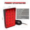 Led Rear Tail Lights Flash Brake Pilot Lights Auto Reverse Stop Safety Signal Lamps 5