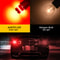 AUXITO LED Red Bulbs White Yellow Car Lights Brake Light Reverse Lamp DRL 4