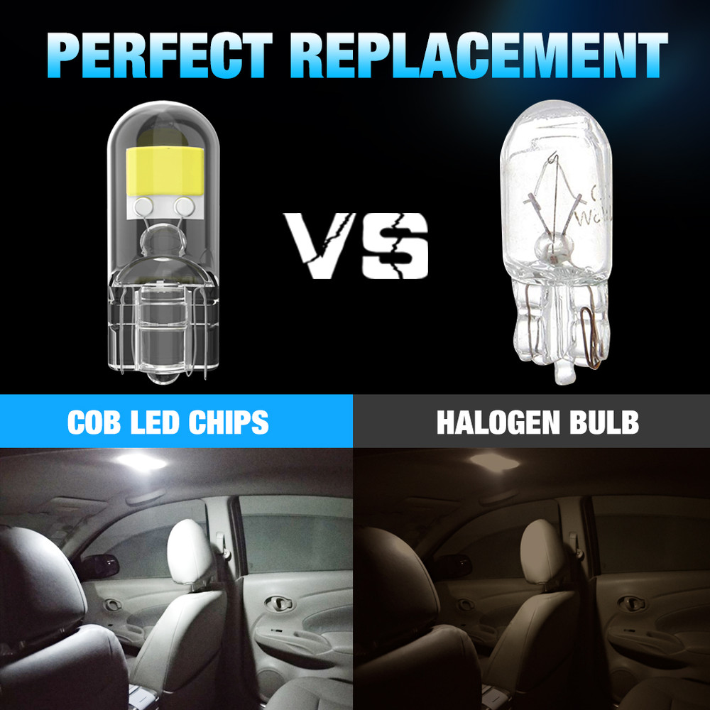 LED Bulb CANBUS No Error Car Interior Dome Map Light White Amber Red 3
