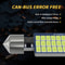 Car Interior Dome Trunk License Plate Lights LED Bulbs Canbus Festoon White 2