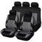Universal Car Organizer Brand Embroidery Car Seat Covers Set Luxury Auto Interior Upgrade 3