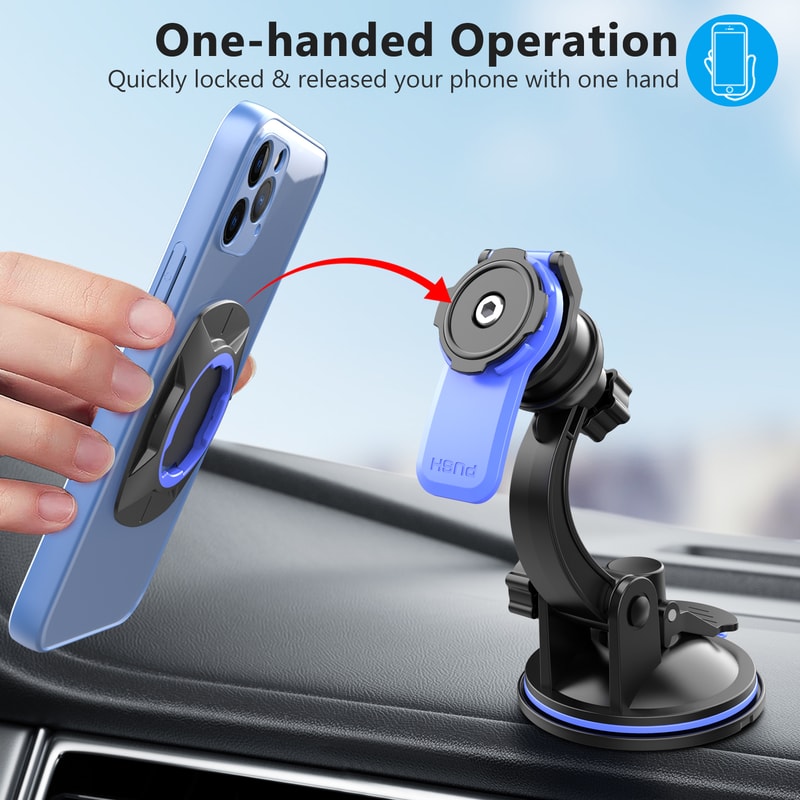 Universal Phone Holder For Car Rotatable Dashboard Windshield Mount Cell Phone Holder Truck Stand 4