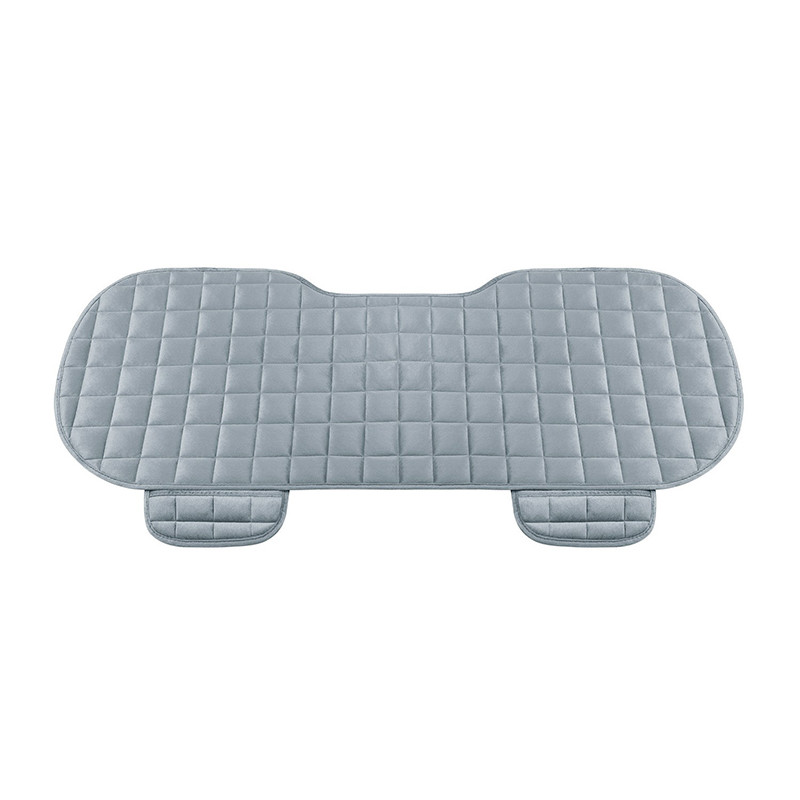 Winter Auto Protector Mat Pad Non Slide Car Seat Cover Front Rear Flocking Cloth Cushion Universal 4