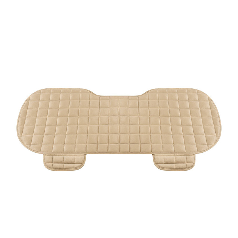 Winter Auto Protector Mat Pad Non Slide Car Seat Cover Front Rear Flocking Cloth Cushion Universal 7