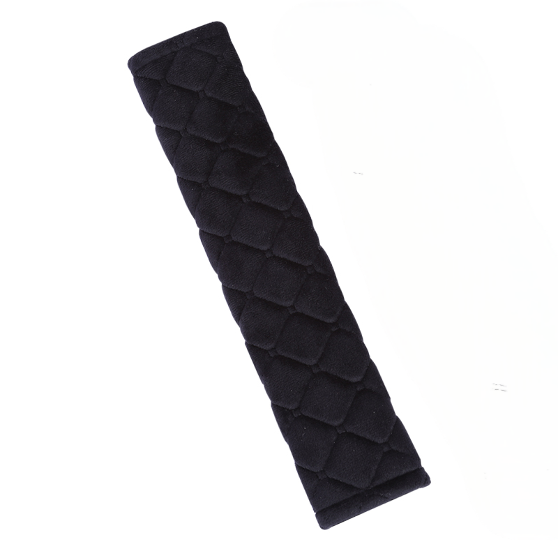 Soft Velvet Seat Belt Covers Adjustable Shoulder Protectors Comfortable Car Pads 4
