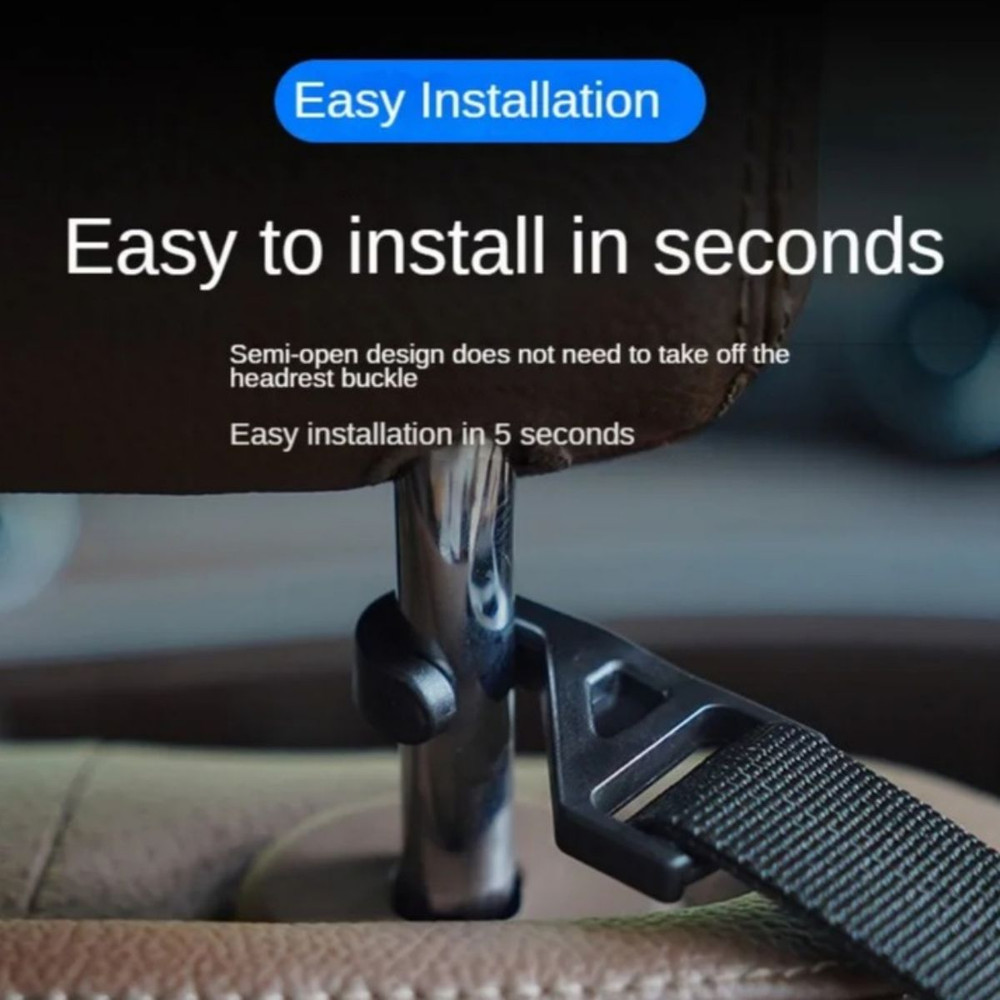 Universal Car Seat Back Hooks Trunk Storage Hangers Umbrella Holders Multifunctional Car Accessorie 3