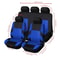 Universal Car Seat Covers Full Set Front Split Rear SUV Sedan Van Cloth Automotive Interior Covers 3