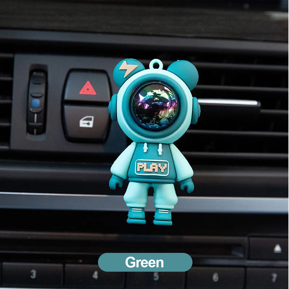 Cartoon Astronaut Air Freshener Car Perfume Clip Air Outlet Aromatherapy Car Interior Decoration 7