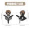 Car Air Freshener Accessories DIY Odorless Perfume Pilot Bear Decoration Plane Aroma Vent Clip Frag 4