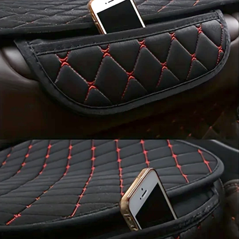 Universal Cotton And Linen Car Seat Covers Car Seat Cushion Set Interior Protector Car Accessories 2