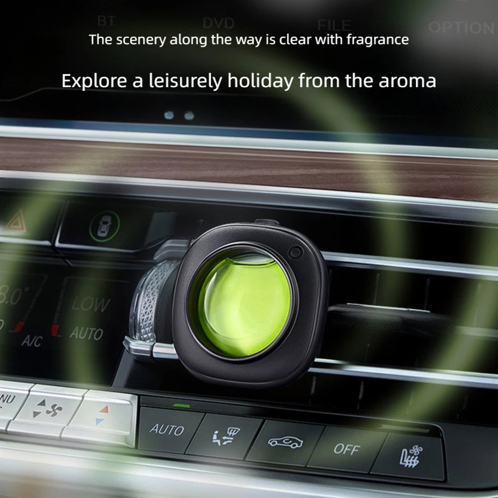 Auto Air Outlet Fragrance Clip Car Essential Oil Diffuser Aromatherapy Perfume Odor Eliminator For 1