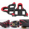 Lightweight Cycling Pedals Cleat Set Self Locking Bike Cleats Platform Bearings Pedals For Road And 1