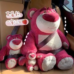 genuine disney 50cm toy story le duo hug bear strawberry scented plush toy stuffed super soft children doll